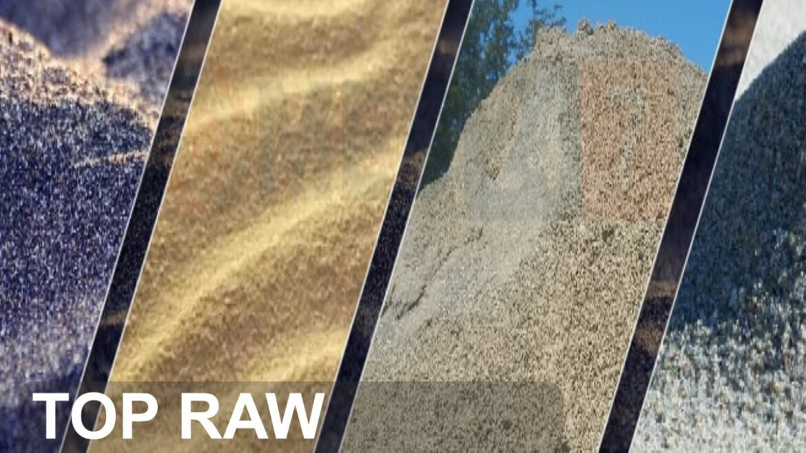 TOP RAW MATERIALS FOR CONSTRUCTION