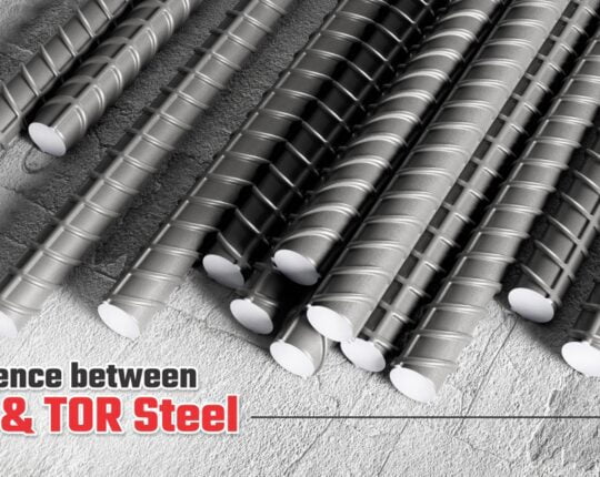 Difference between TMT & TOR Steel