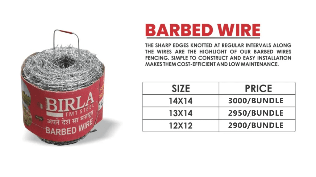 Barbed Wires Price in Jaipur